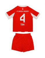 Bayern Munich Jonathan Tah #4 Hjemmedraktsett Barn 2025-26 Korte ermer (+ bukser)